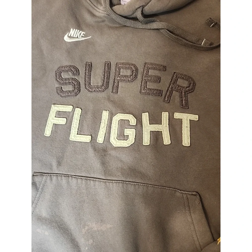 Nike Super Flight Hoodie Green Pullover Athleisure‎ Men's Size L